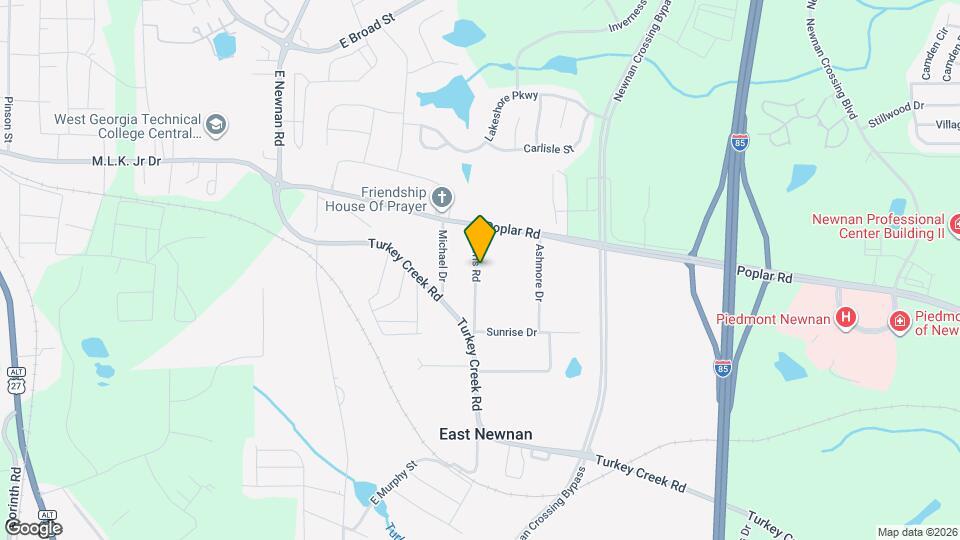 Vinings At Newnan Lakes Apartments Map and Location Details