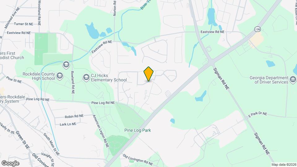 1052 Wedgewood Ct NE Map and Location Details