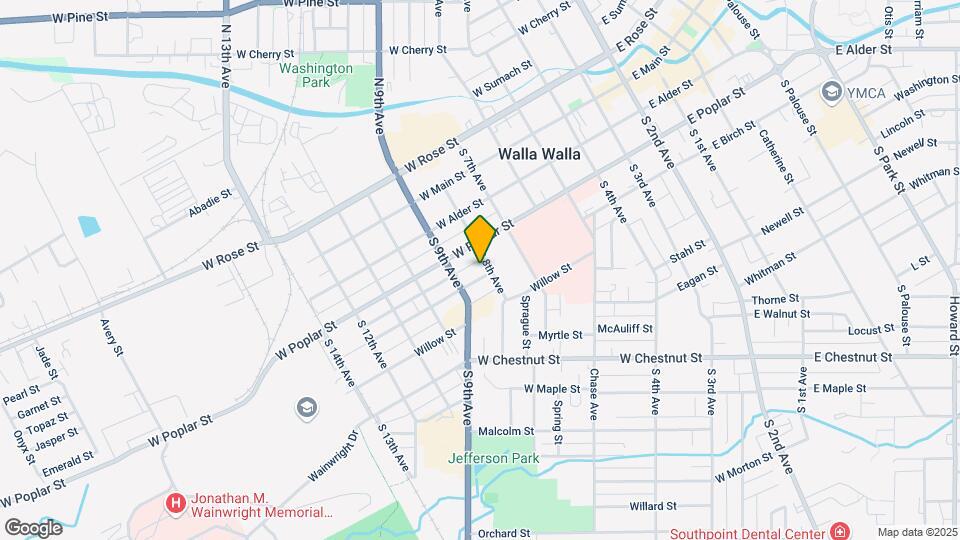 608 W Birch St Mapa y Detalles de la Ubicación