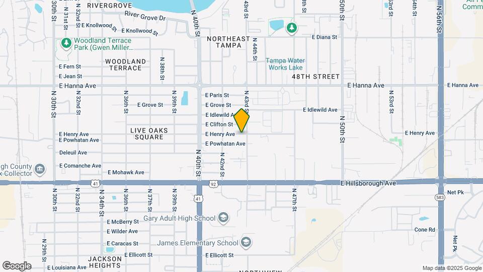 4219 E Henry Ave Map and Location Details
