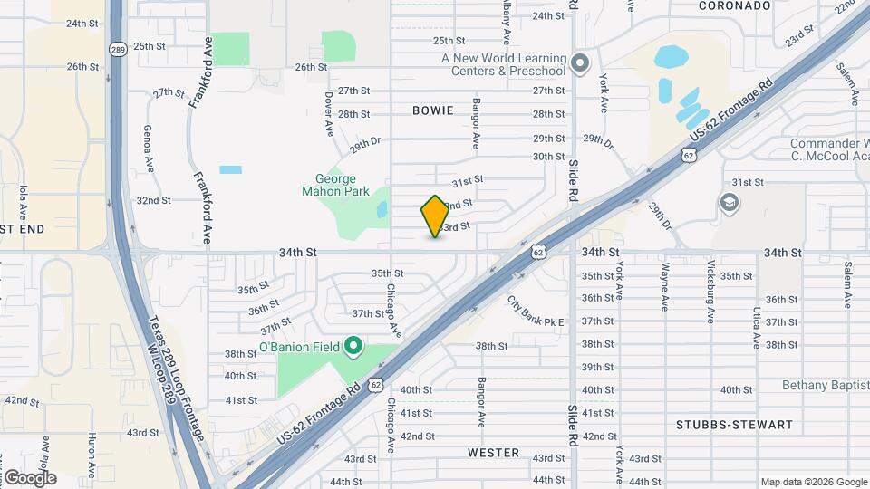 5422 34th St Map and Location Details