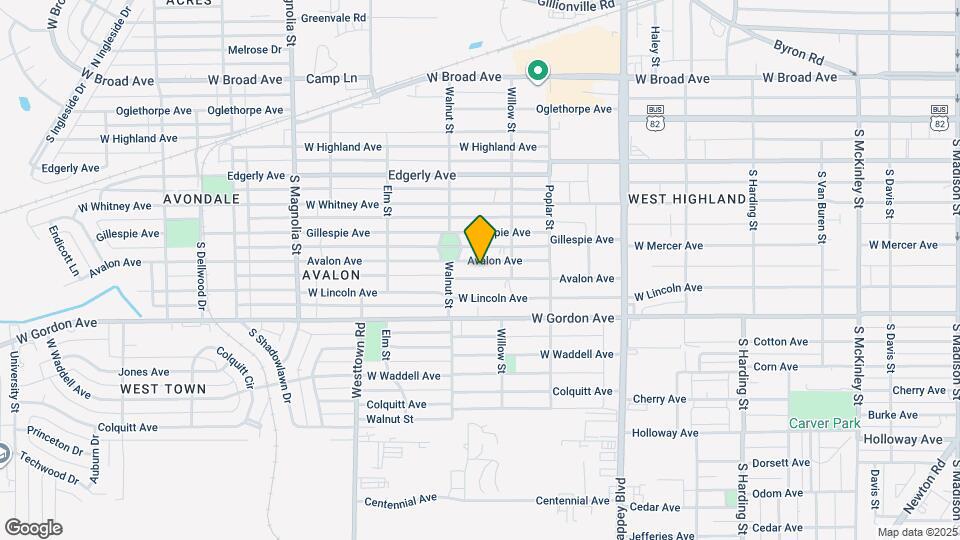 1310 Avalon Ave Map and Location Details