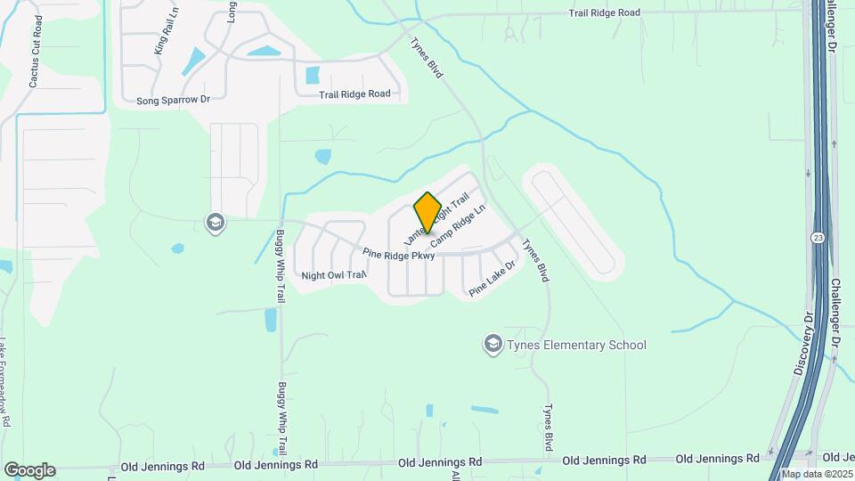 1304 Camp Ridge Ln Map and Location Details