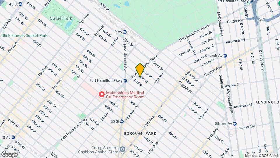 1124 42nd St Map and Location Details
