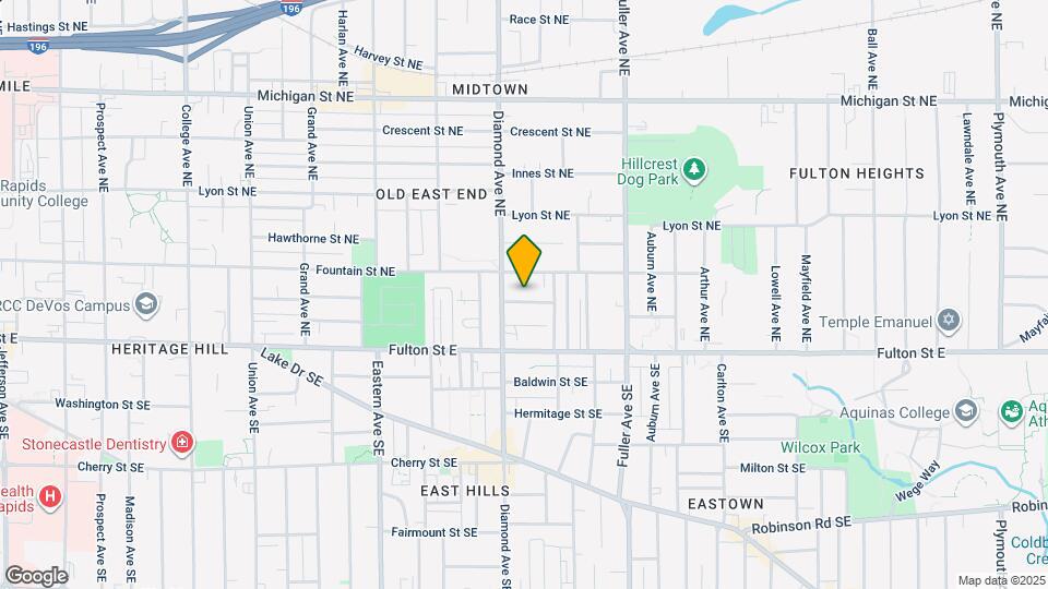 1023 Helen St NE Map and Location Details