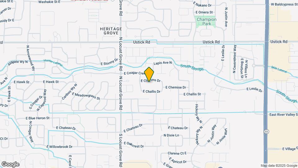 1899 E Chimere Dr Map and Location Details