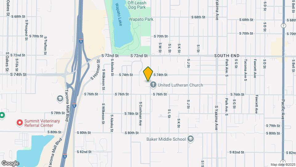 7426 S Sheridan Ave Mapa y Detalles de la Ubicación