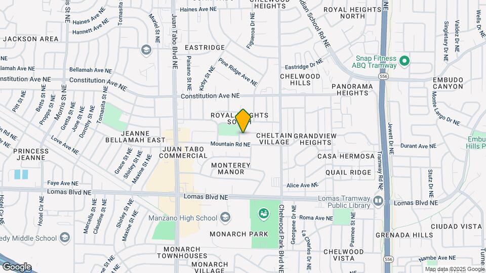 1112 Zena Lona St NE-Unit -Apt D Mapa y Detalles de la Ubicación