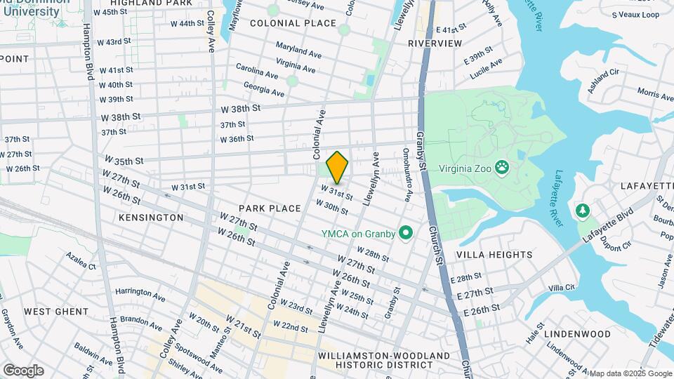 410 W 31st St Mapa y Detalles de la Ubicación