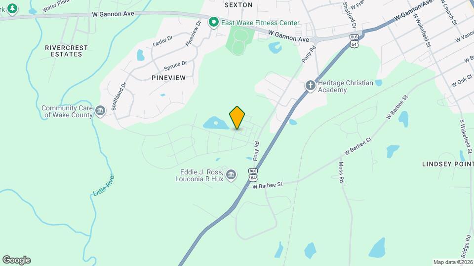 3512 Rosebush Dr Mapa y Detalles de la Ubicación