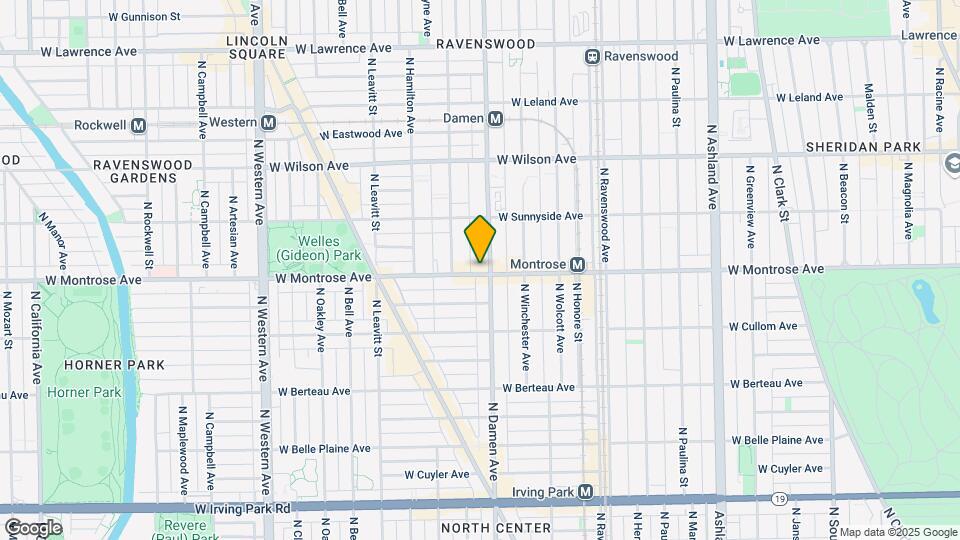 2010 W Montrose Ave, Unit 3A Mapa y Detalles de la Ubicación