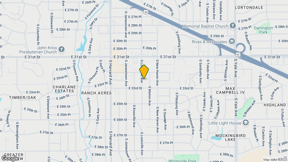 3227 S Louisville Ave Map and Location Details