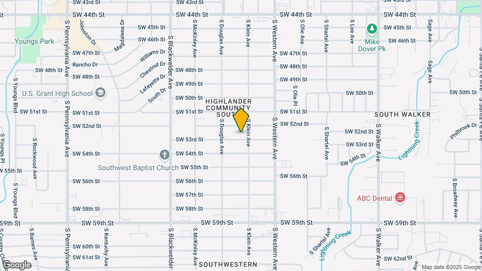 1013 SW 53rd St Map and Location Details