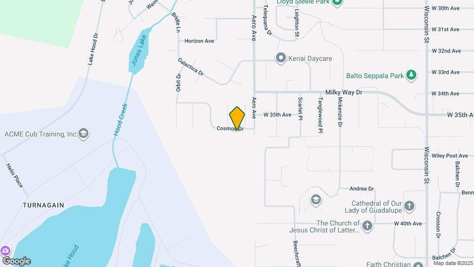 3924 Cosmos Dr Map and Location Details