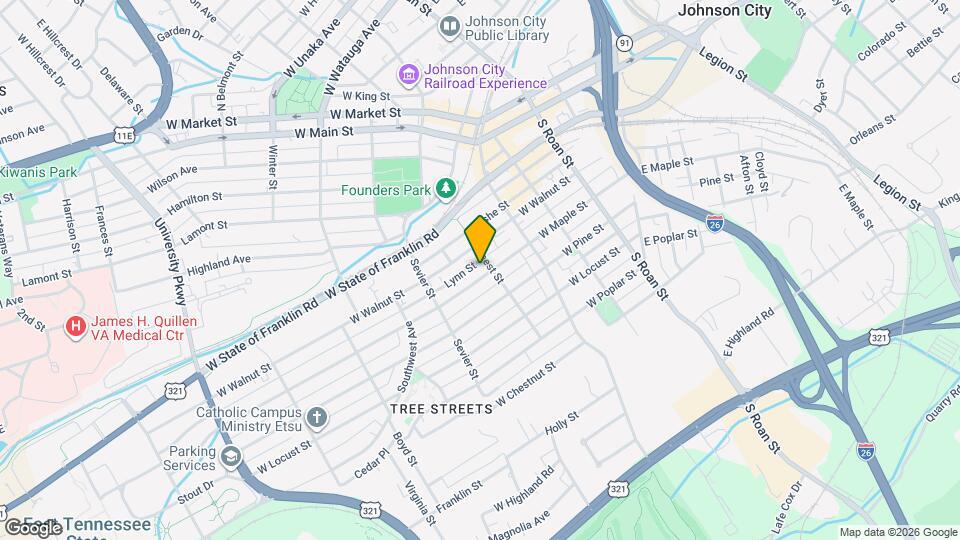 404 W Maple St, Unit Unit 3 Map and Location Details