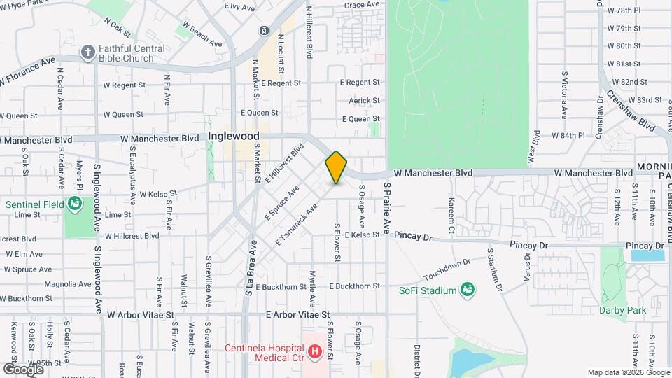 418 E Tamarack Ave, Unit 0 Mapa y Detalles de la Ubicación