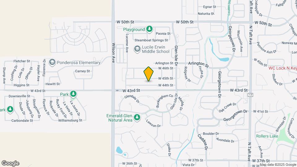 2451 W 44th St Mapa y Detalles de la Ubicación