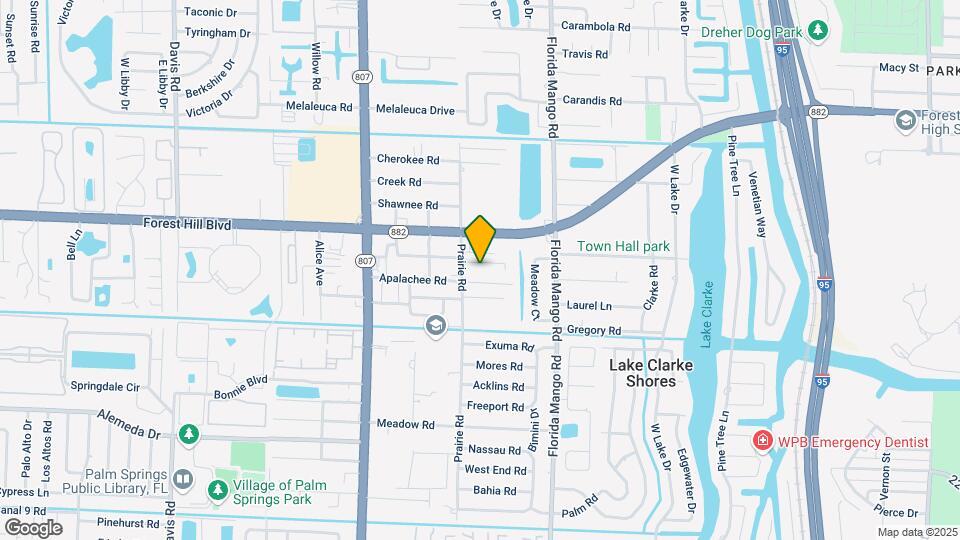 1820 Prairie Rd-Unit -1 Map and Location Details