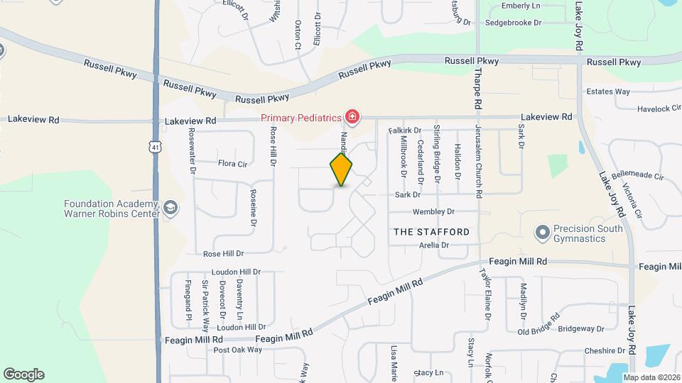 402 Nandina Ct Map and Location Details