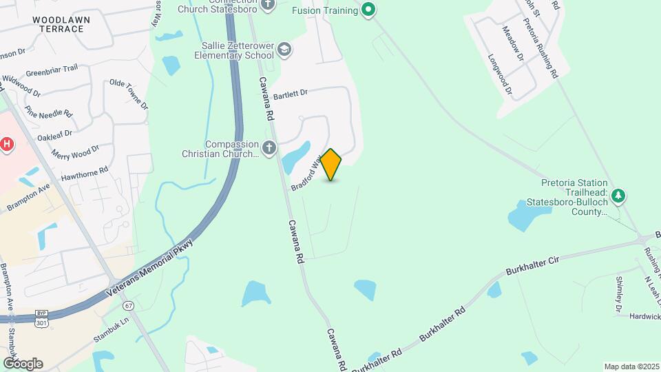 317 Old Rockdale Dr Map and Location Details