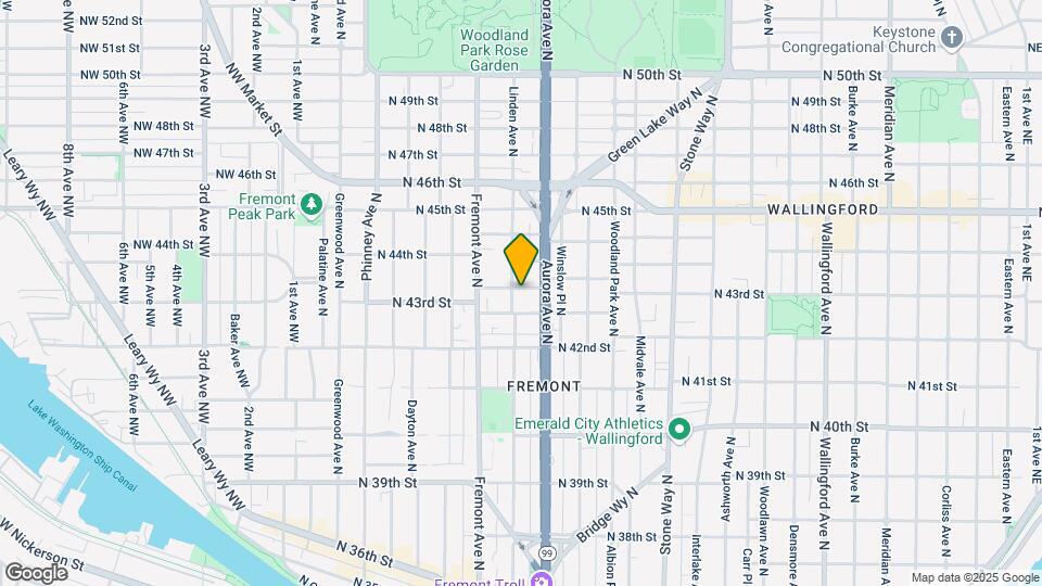 801 N 43rd St Mapa y Detalles de la Ubicación