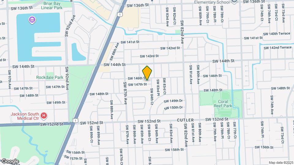 8445 SW 147th St Map and Location Details