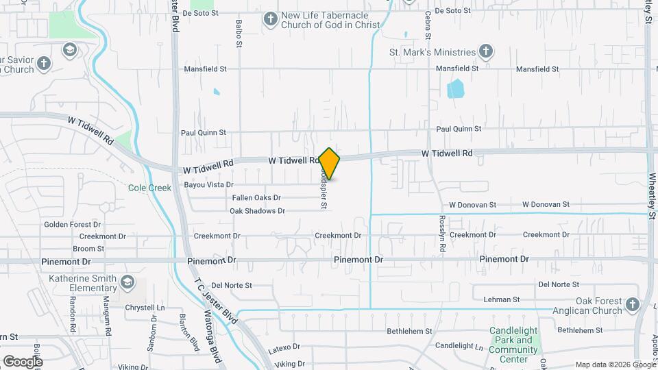 5434 Goldspier St Map and Location Details