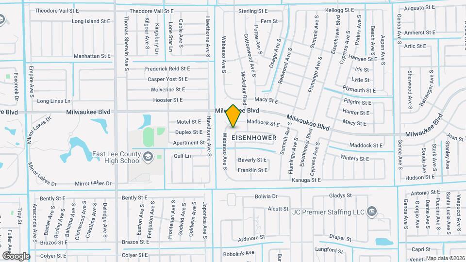 610 Locust Ave S Map and Location Details