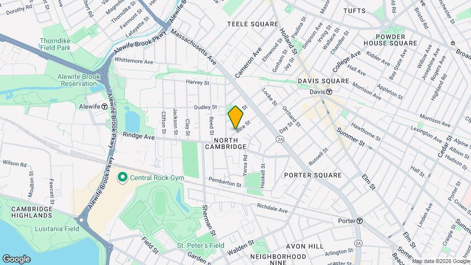 99 Rice St, Unit 107L Mapa y Detalles de la Ubicación