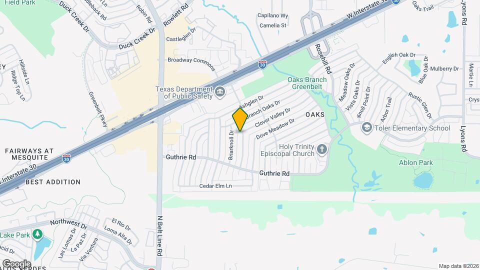 6301 Casa Vista Dr Map and Location Details