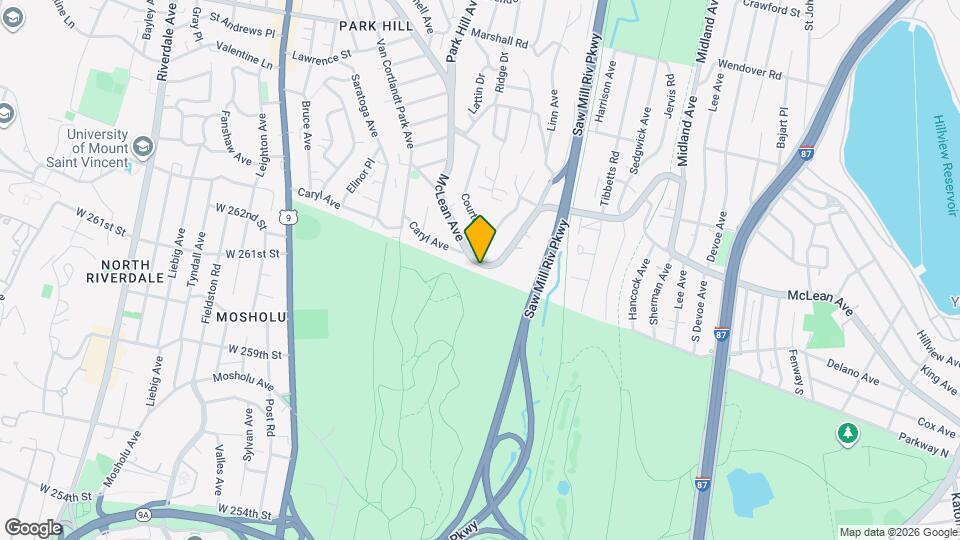 325 McLean Ave Map and Location Details