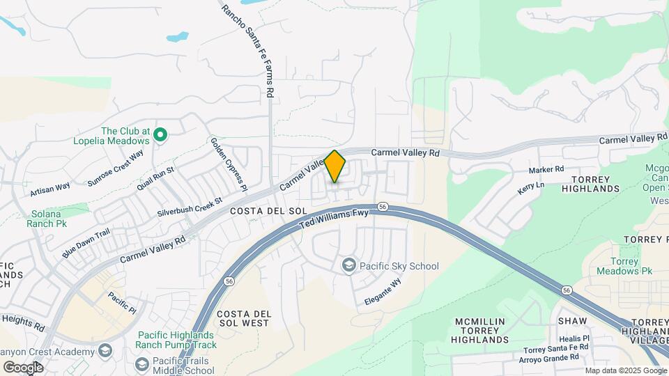 13582 Cantare Trl, Unit 1B1B Map and Location Details