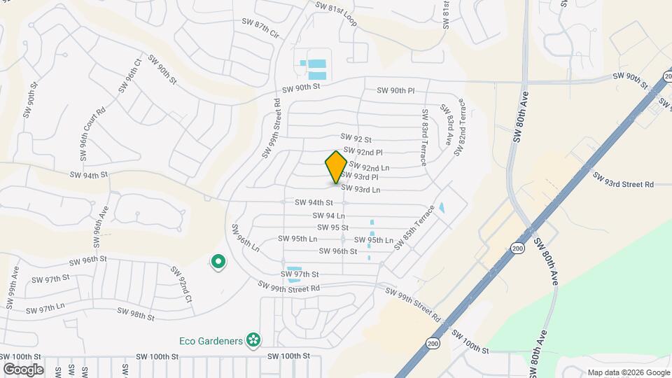 8702 SW 93rd Ln Map and Location Details