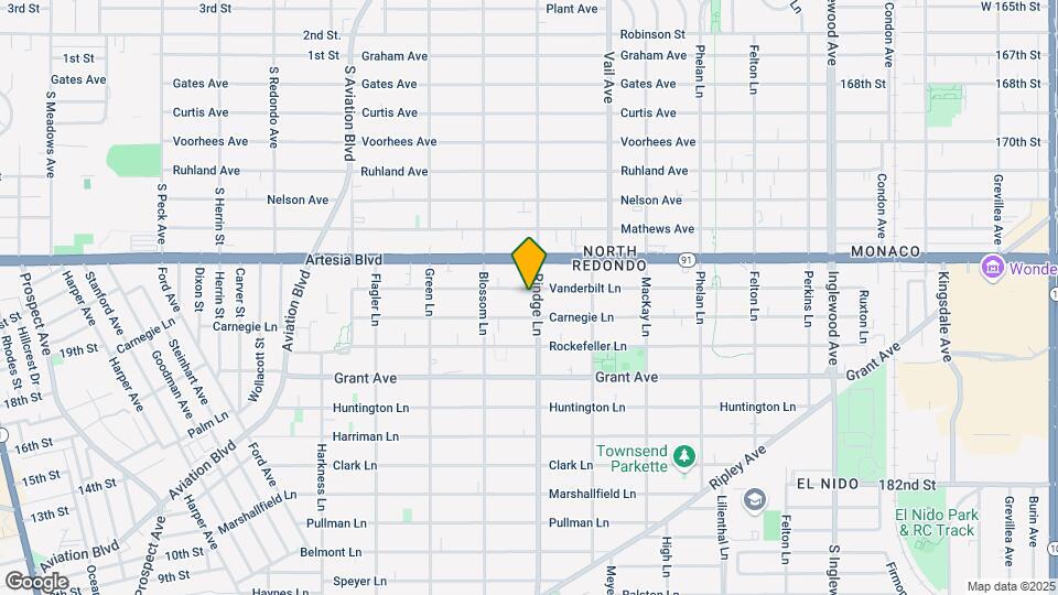2120 Vanderbilt Lane, Redondo Beach, CA. Map and Location Details