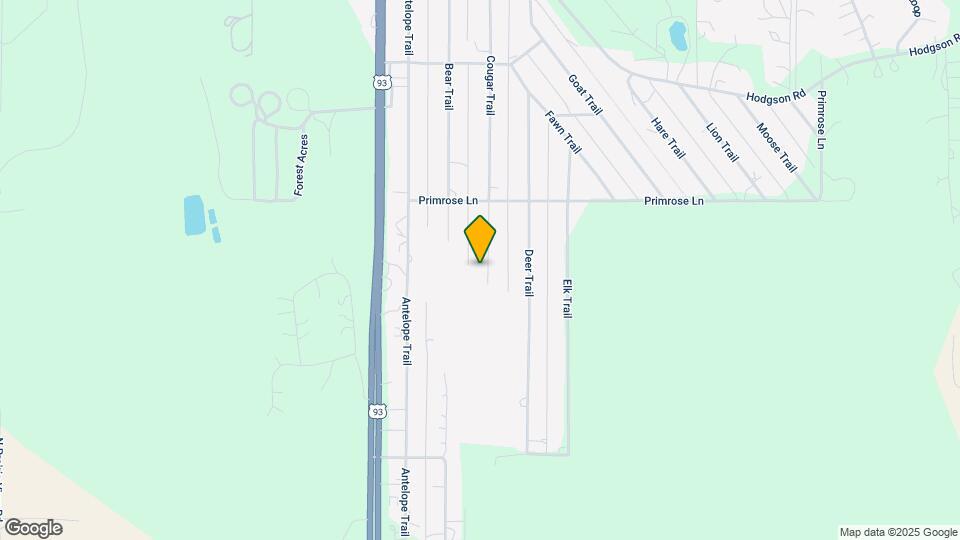 328 Cougar Trail Map and Location Details