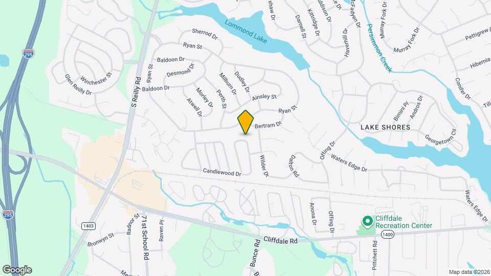 6831 Candlewood Dr Map and Location Details