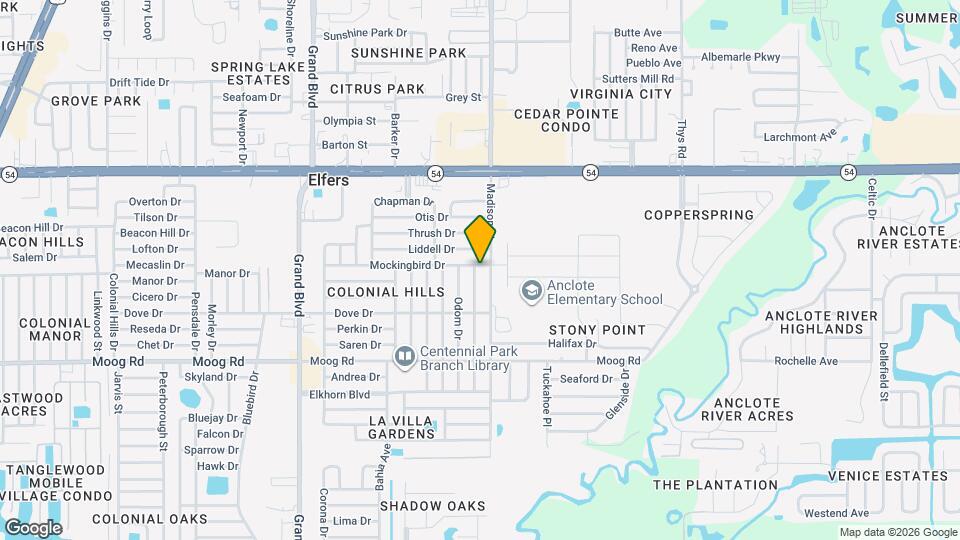 3720 Cockatoo Dr Map and Location Details