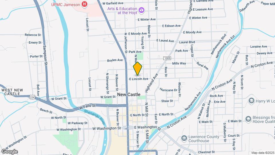 103 E Lincoln Ave Mapa y Detalles de la Ubicación