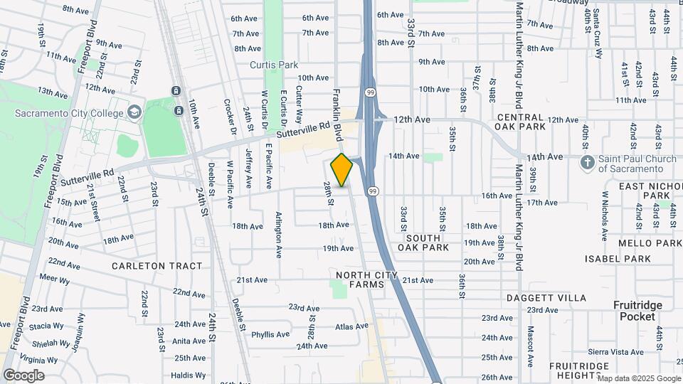 Sixteenth Avenue Apartments Mapa y Detalles de la Ubicación