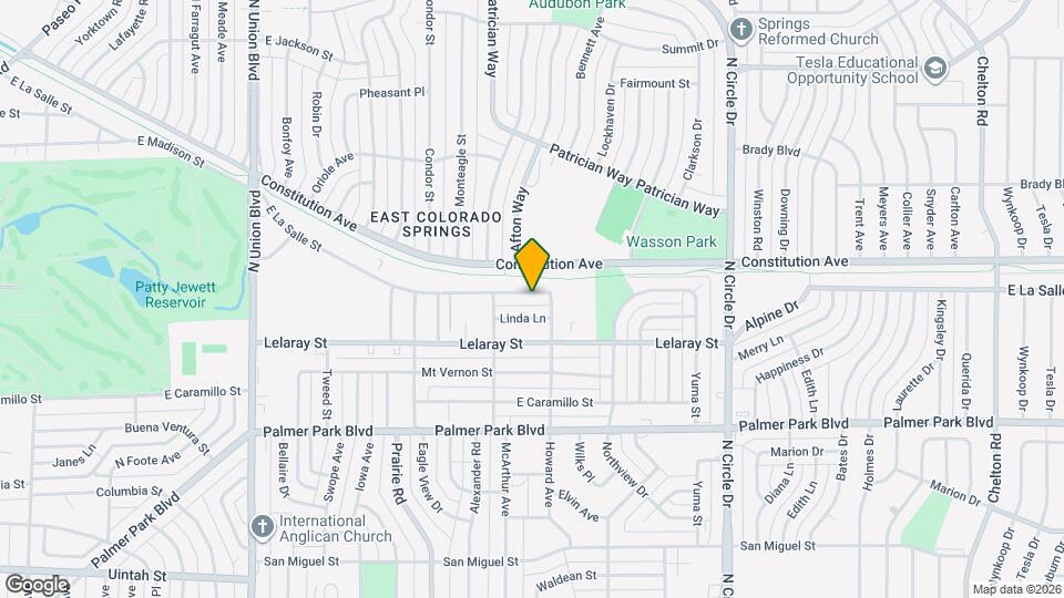 2523 E La Salle St Map and Location Details