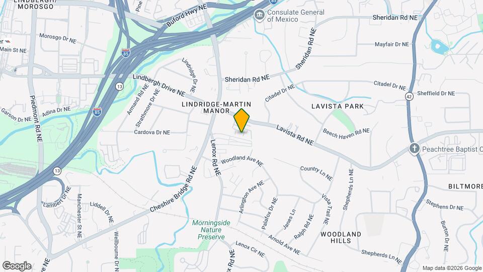 2254 Lavista Square NE Map and Location Details