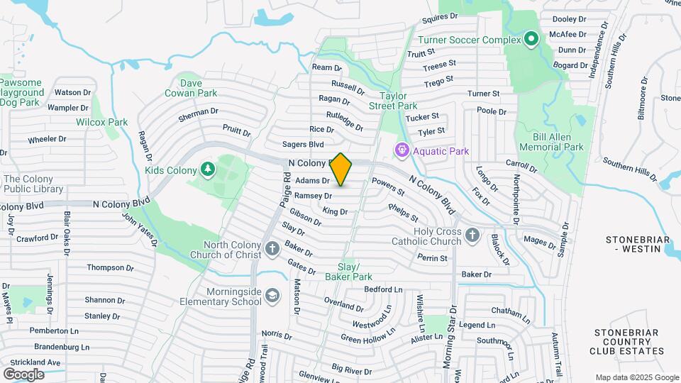 5525 Ramsey Dr Map and Location Details
