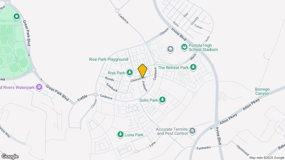 162 Pattern Map and Location Details