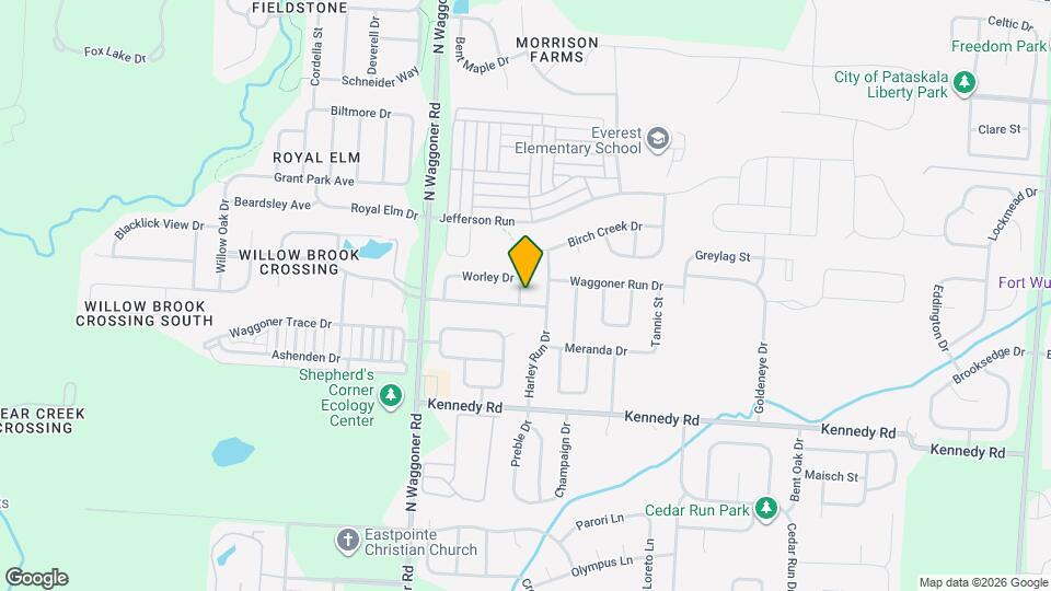 7824 Waggoner Chase Blvd Mapa y Detalles de la Ubicación
