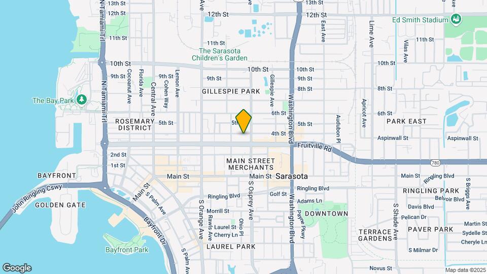 1752 4th St Map and Location Details