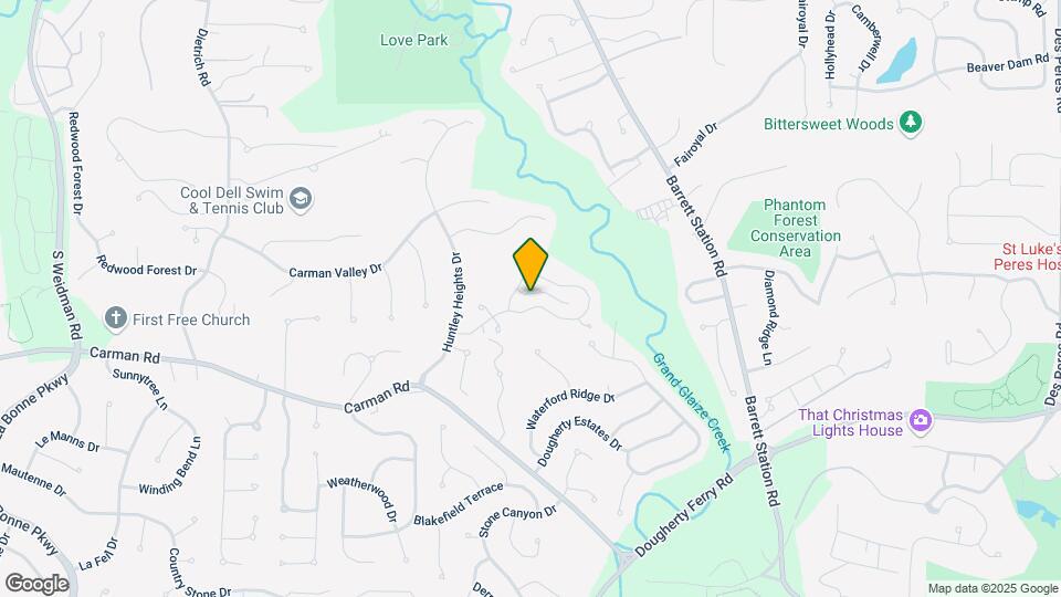 1716 Highview Cir Ct Map and Location Details