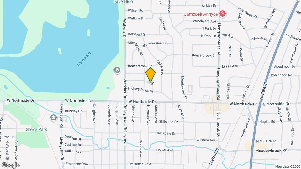 4025 Carol Dr Map and Location Details