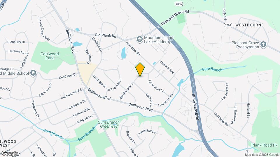 8135 Westbourne Dr Map and Location Details