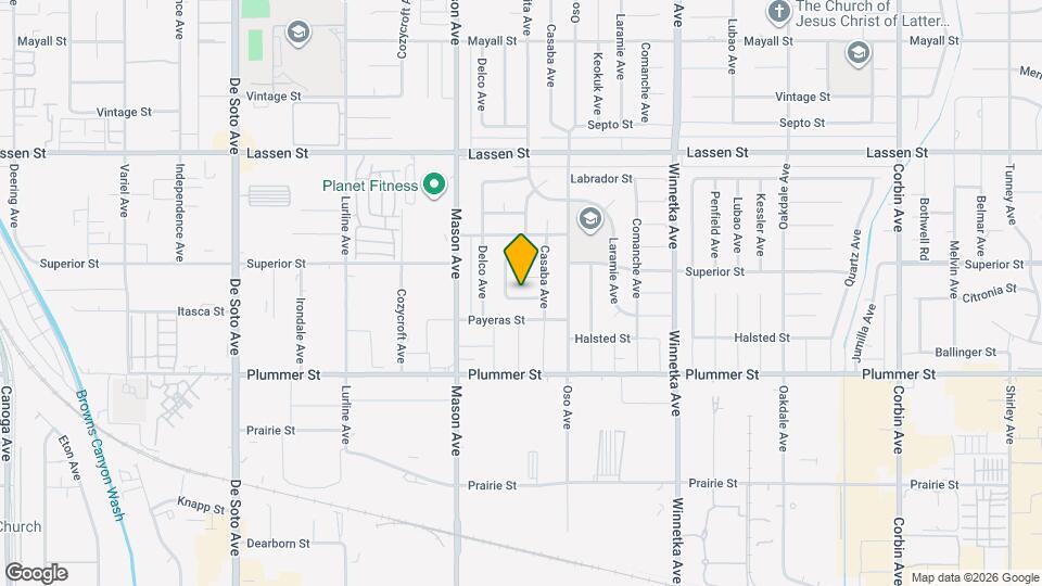 20355 Itasca St Mapa y Detalles de la Ubicación