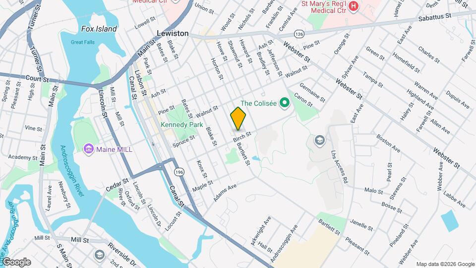 184 Bartlett St, Unit 2 Map and Location Details